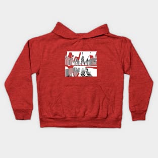 waaave_pool! Kids Hoodie